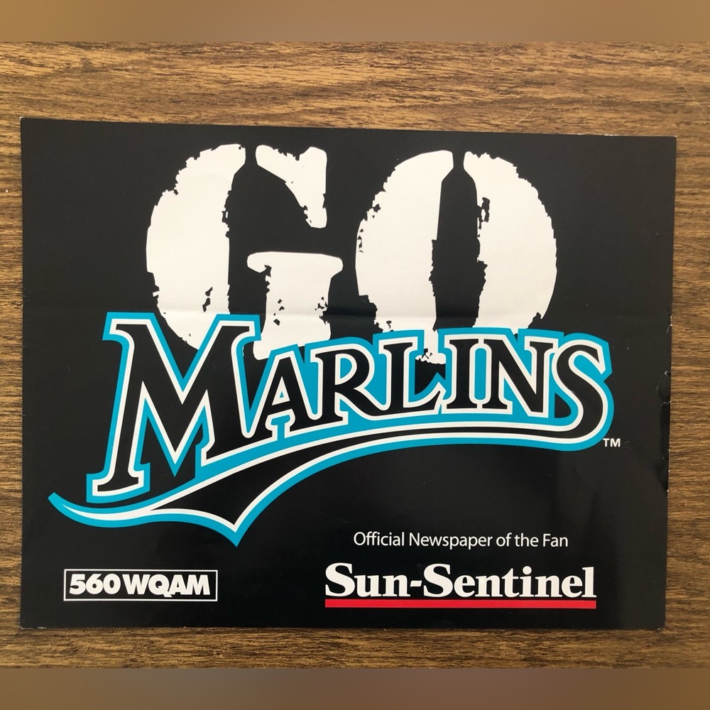 Florida Marlins 2003 World Series Champions Paper Lot